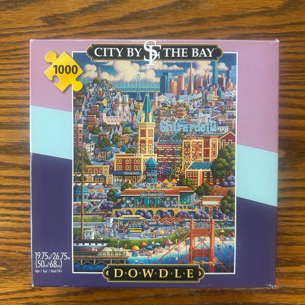 Dowdle City by the Bay Puzzle - 1000 Pieces